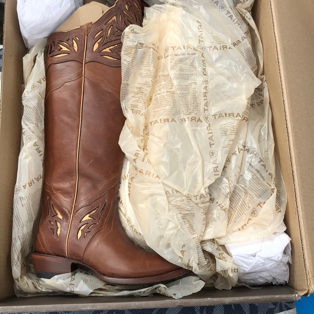 High cowboy boots